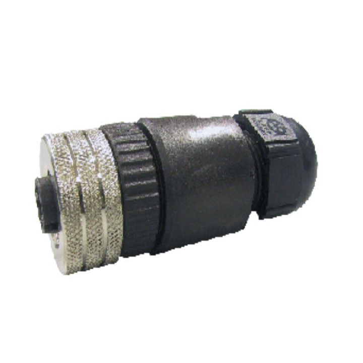 Pneumax 5312A.F04.00 Power Supply Connector M12A4P Female Straight Con.