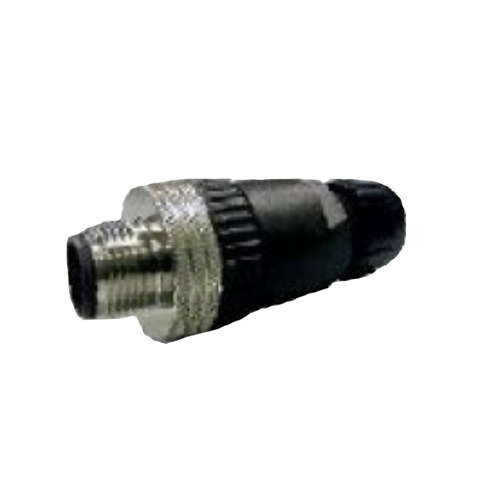 Pneumax 5312D.M04.00 Power Supply Connector M12D4P Male Straight Con.