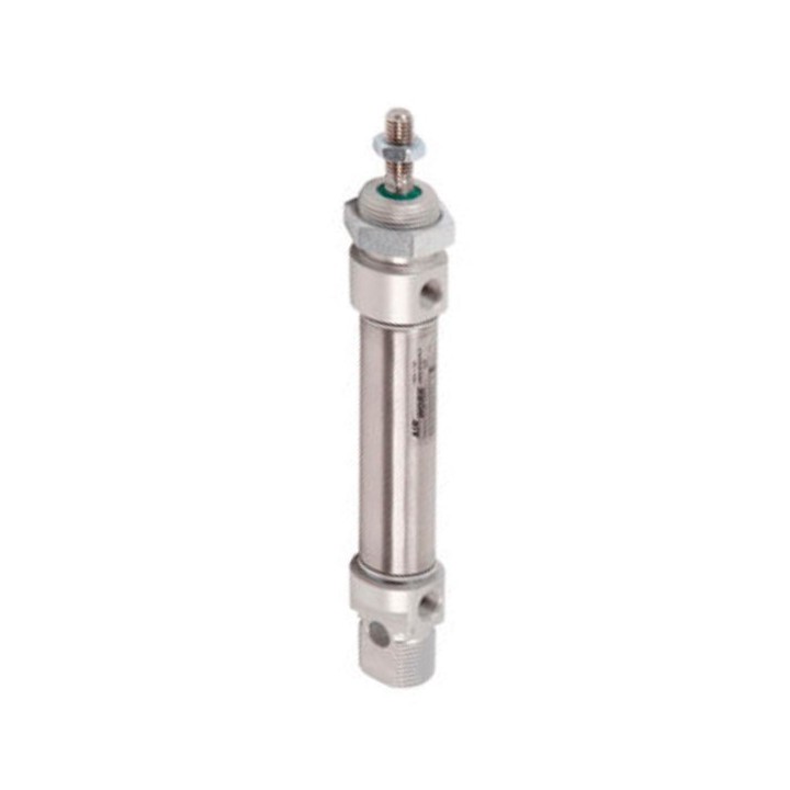 Pneumax 1291.25.0100.M Micro Cylinder, Chrimped Front Spring, Magnetic 25Dia X 100M
