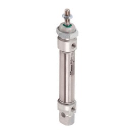 Pneumax 1280.10.0010.M Micro Cylinder, Chrimped , Double Acting, Magnetic 10Dia X 1