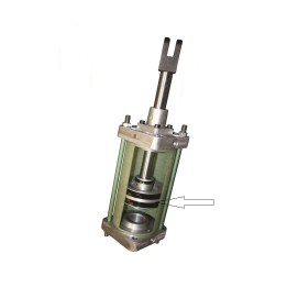 Pneumax SETP10PIS Imperial Mine Cylinder Front Cover, Rear Cover, Piston & Gla