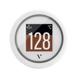 Veratron VLFlex 52 J 1939 COLOR DISPLAY 1,4" SINGLE LENS WITH ANTI FOG COATING, ROUND WHITE BEZEL AN