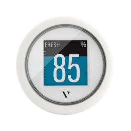 Veratron VLFlex 52 NMEA 2k COLOR DISPLAY 1,4" SINGLE LENS WITH ANTI FOG COATING, ROUND WHITE BEZEL A