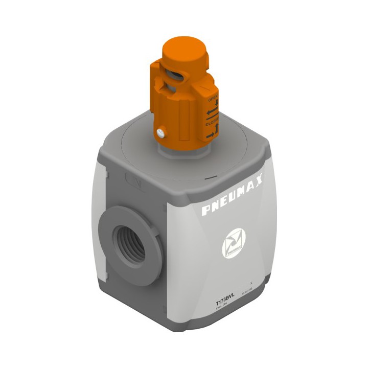 Pneumax N173BVL Airplus Shut Off Valve (Mechanical) 1/2 Inch 0