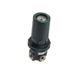Pneumax 17129B.D Regulator With Gauge In Knob 1/4 Inch 0-12 Bar
