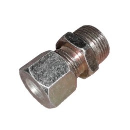 MAG Truck & Trailer UM2212 MALE CONNECTOR - METRIC STEEL