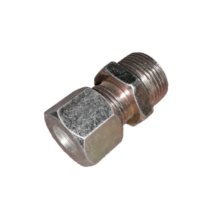 MAG Truck & Trailer UM2212 MALE CONNECTOR - METRIC STEEL