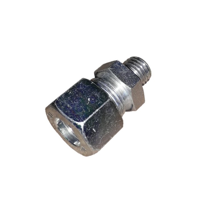 MAG Truck & Trailer UM1212 MALE CONNECTOR - METRIC STEEL 12MM OD X M12