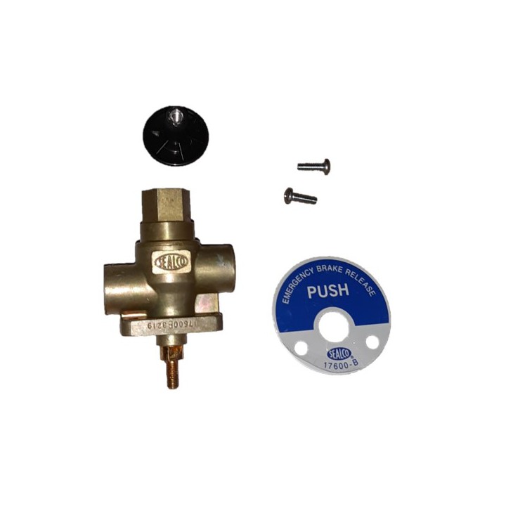 MAG Truck & Trailer 17600B BRAKE VALVE - HAND CONTROL 1/4