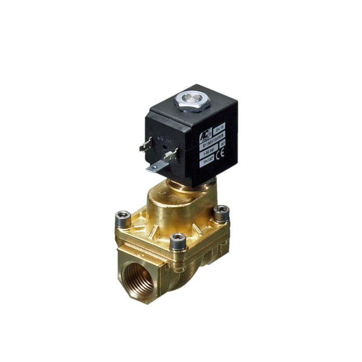 ACL E119DV12/1 Sol Valve - Servo Assisted 2/2 Piston 1/2" N/C Fpm T5