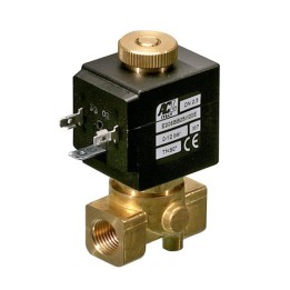 ACL E206BE64 Solenoid Valve - Direct Acting Normally Open 2/2 Poppet 1/4