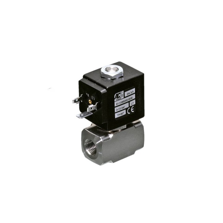 ACL E210BB20 Solenoid Valve - Direct Acting Normally Open (Stainless Stee