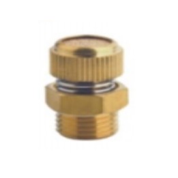 Isaiah ISD06 Silencer - Exhaust Flow Control Flat Shape - Brass - 3/4"