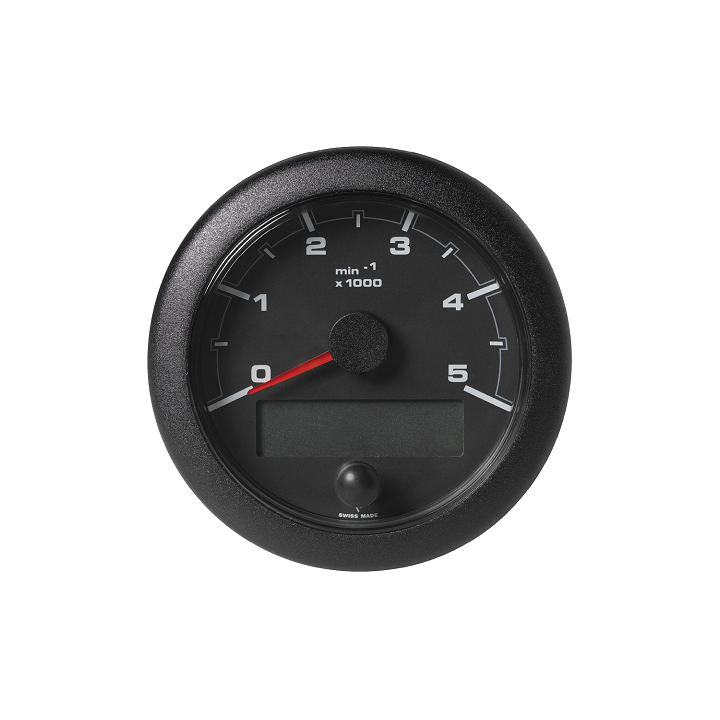 Veratron OL TACHO 5000RPM BLACK FACELIFT (A2C1065720001)