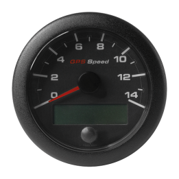 Veratron OL GPS SPEEDO 0-14 BLACK FACELIFT (A2C1351970001)