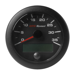 Veratron OL GPS SPEEDO 0-35 BLACK FACELIFT (A2C1351980001)