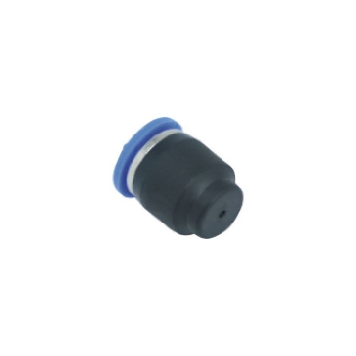Isaiah IPPF04 Tube Closing Plug Push In Fitting - Tube To Closure - Technopolymer - 4 mm Tube
