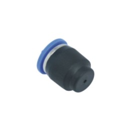 Isaiah IPPF10 Tube Closing Plug Push In Fitting - Tube To Closure - Technopolymer - 10 mm Tube