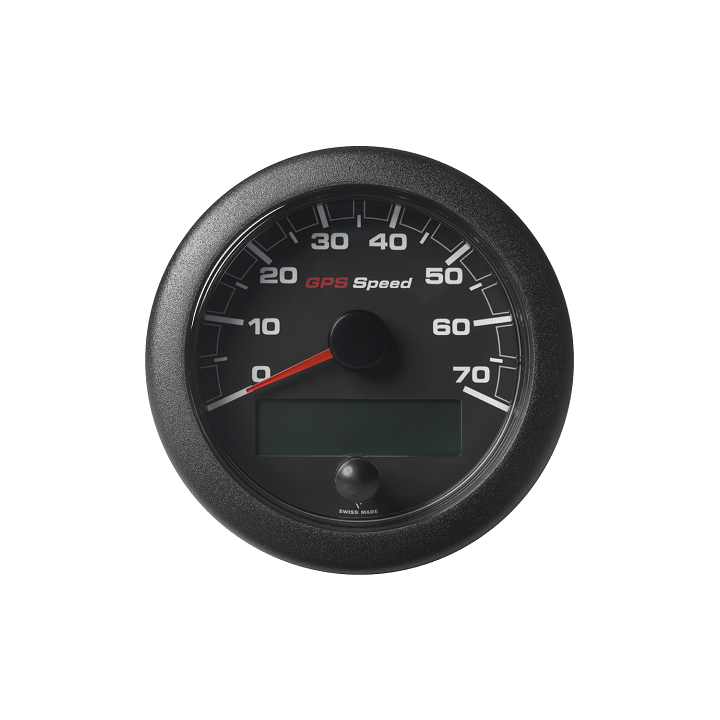 Veratron OL GPS SPEEDO 0-70 BLACK FACELIFT (A2C1351990001)