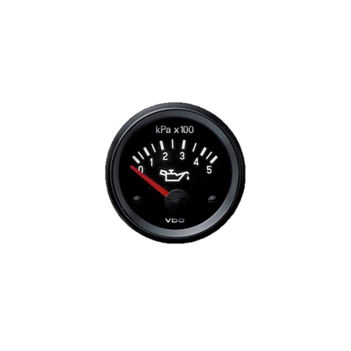 VDO Pressure Gauge Cockpit International 500kpa Oil 52mm 12V