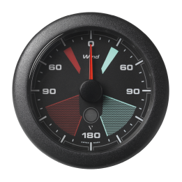 Veratron APPARENT/TRUE WIND ANGLE GAUGE BLACK (A2C1957400001)