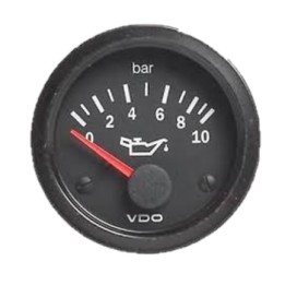 VDO Pressure Gauge Cockpit International 1000kpa Oil 52mm 12V