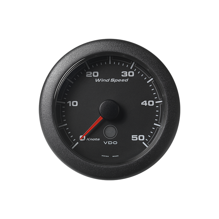 Veratron APPARENT/TRUE WIND SPEED GAUGE BLACK (A2C1957420001)