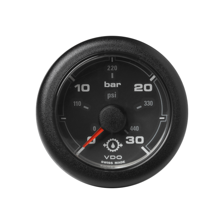 Veratron OL TRANSMISSION OIL PRESSURE 30 BAR / 440 PSI BLACK FACELIFT (A2C1066040001)
