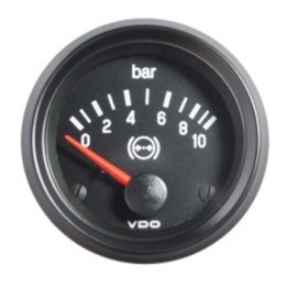VDO Pressure Gauge Cockpit International 10bar Brake 52mm 24V