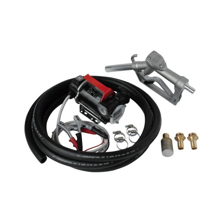 Piusi F00225410 Dispenser - Battery Kit 12V 3/4" 4M Hose + Nozzle 50L/Min