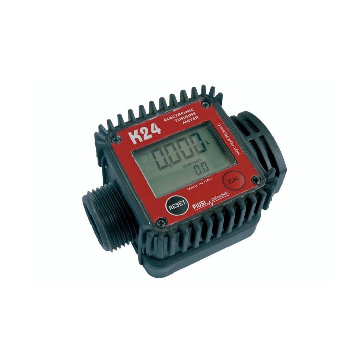 Piusi F00408U10 Meter - Digital Turbine Meter Diesel K24 1"