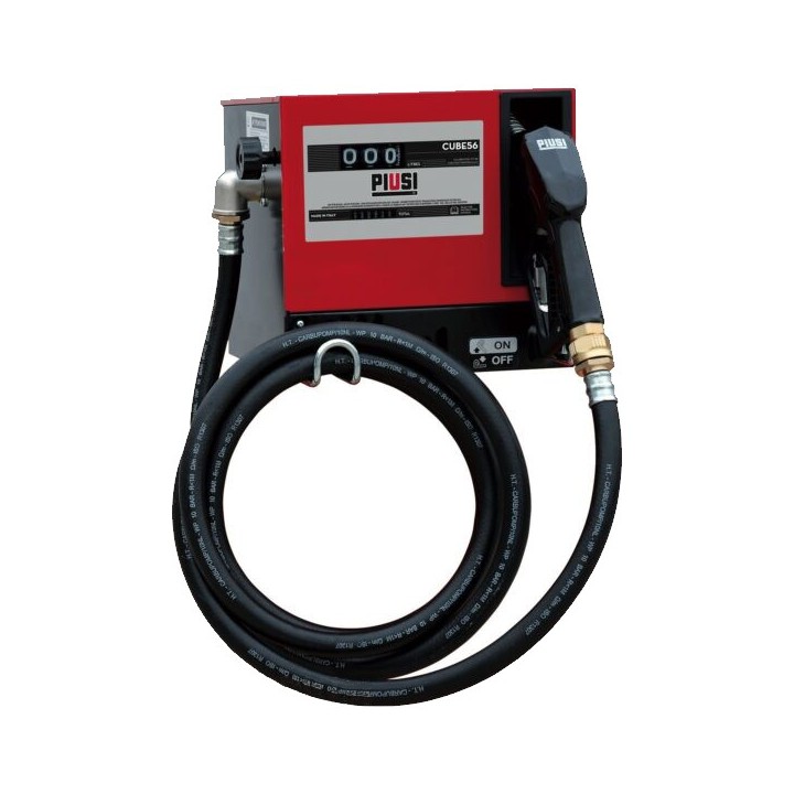Piusi 591000 Dispenser - Cube 70 220V 1"70L/Min C/W 4Mt Hose - Diesel