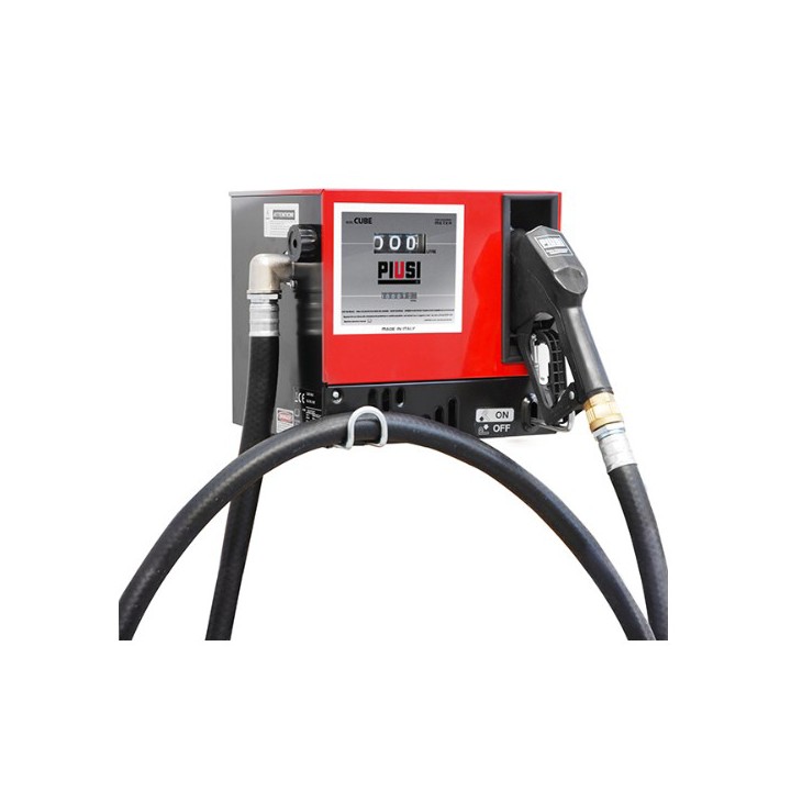Piusi 57600C Dispenser - Cube 56 12V 1" 56/Min C/W 4Mt Hose - Diesel