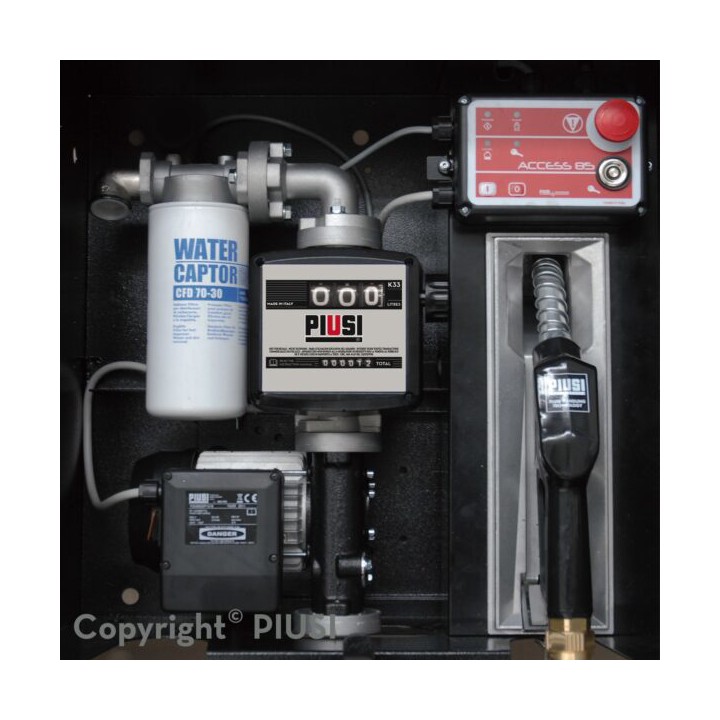 Piusi F00365010 St Box P72 K33 W/Wcaptor W/Access85