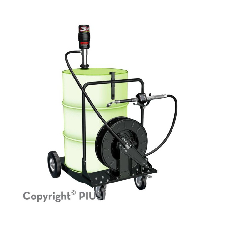 Piusi FK0200020 Oil Cart Kit 3.5 W/ Meter - Hr
