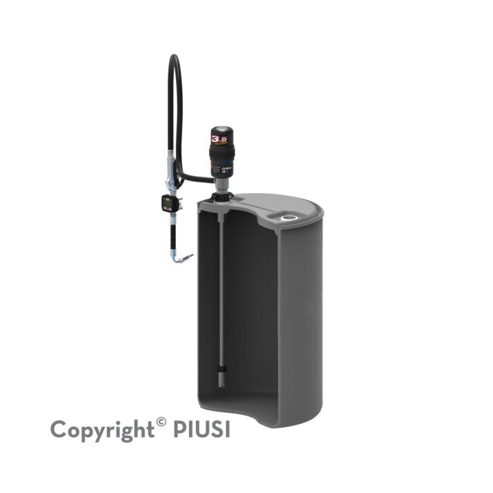 Piusi FK0100010 Oil Drum Kit 200 3.5 W/ Meter