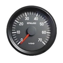 VDO Tachometer Cockpit International 80mm 7000rpm 12V