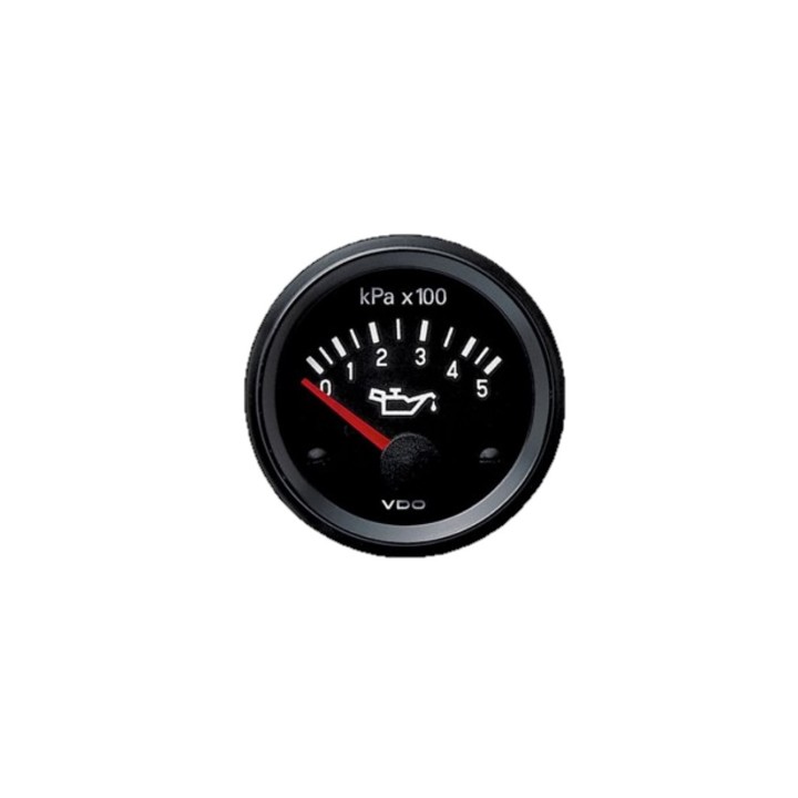 VDO Pressure Gauge Cockpit International 500kpa Oil 52mm 24V