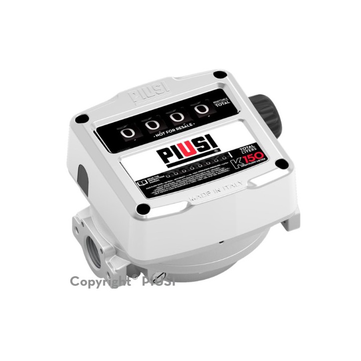 Piusi F00554C00 K150 Meter Liters - 1" Bsp Ver.C