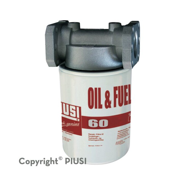 Piusi F0777200A Filter 70L/Min With Head 1In Gas