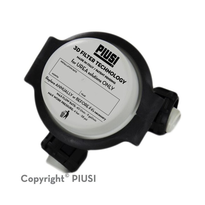 Piusi F00611D00 3D Filter + Housing