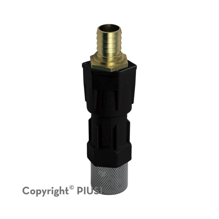 Piusi F00609000 Foot Valve Diam.25