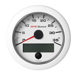 Veratron OL GPS SPEEDO 0-35 WHITE FACELIFT (A2C1352080001)