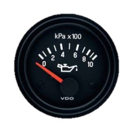 VDO Pressure Gauge Cockpit International 1000kpa Oil 52mm 24V