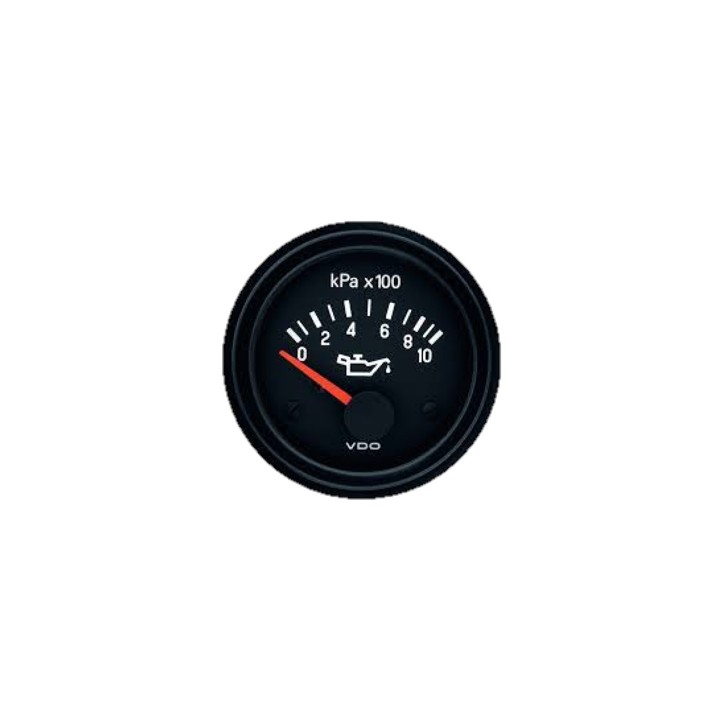 VDO Pressure Gauge Cockpit International 1000kpa Oil 52mm 24V