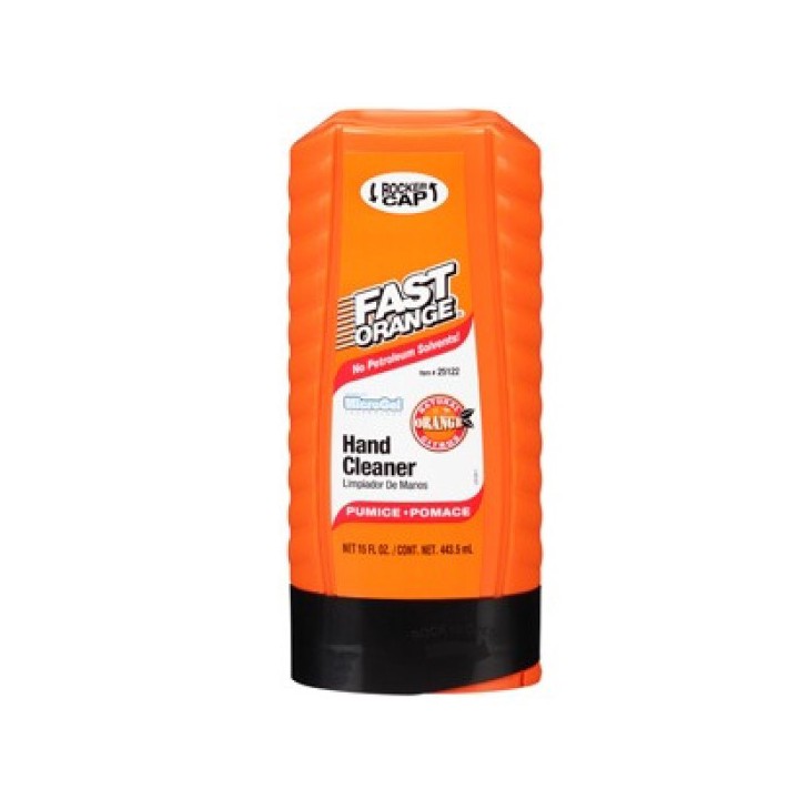 Permatex 25122 FAST ORANGE HAND CLEANER WITH NAIL BRUSH