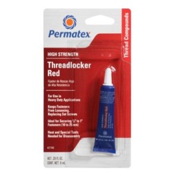 Permatex 27100 HIGH STRENGTH THREADLOCKER RED