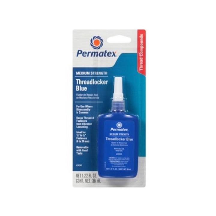 Permatex 24240 THREADLOCKER MEDIUM STRENGTH BLUE