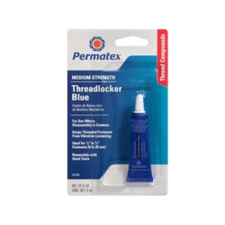 Permatex 24200 MEDIUM STRENGTH THREADLOCKER BLUE