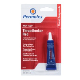Permatex 24026 HIGH TEMPERATURE THREADLOCKER RED TUBE